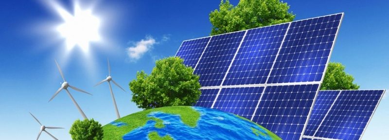 Rooftop solar power plant